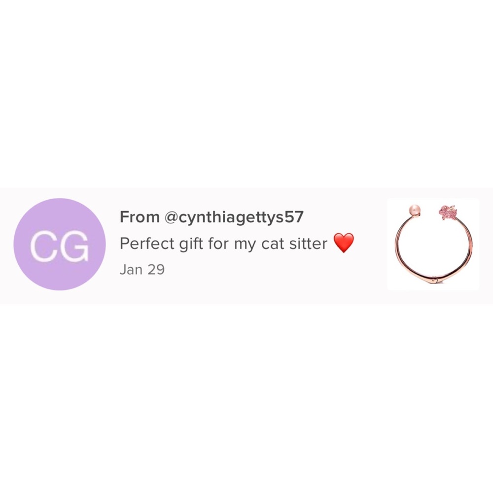 KATE SPADE • Imagination Pig Cuff Rose Gold Bracelet - Picture 6 of 6